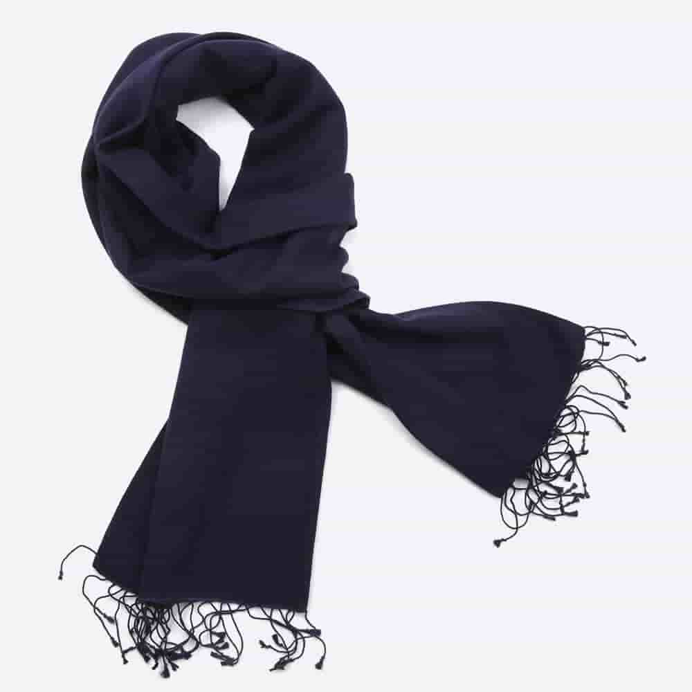 Hand-Knitted Wool Scarf - Imagen 3